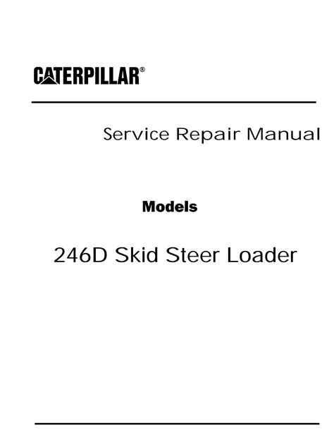 cat 246d|cat 246d operating manual.